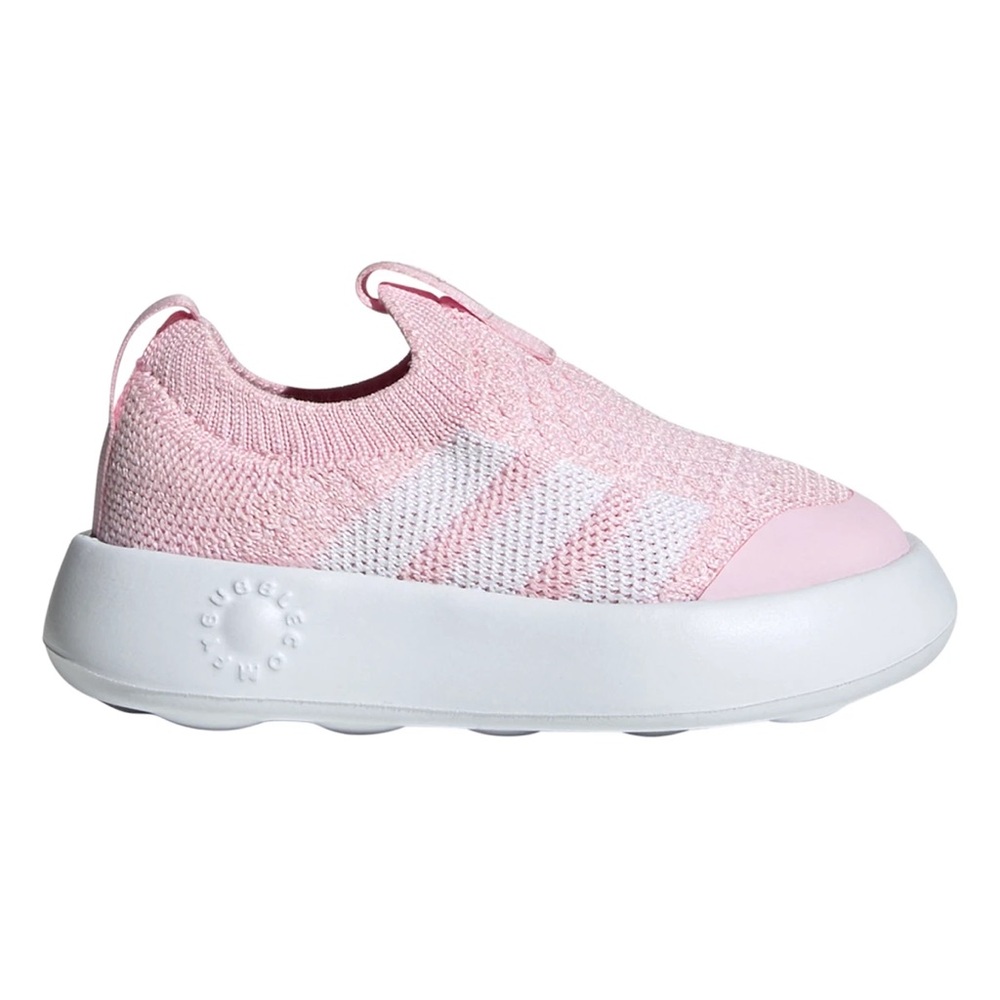 Adidas Baby Pink and White Bubble Comfy Shoes